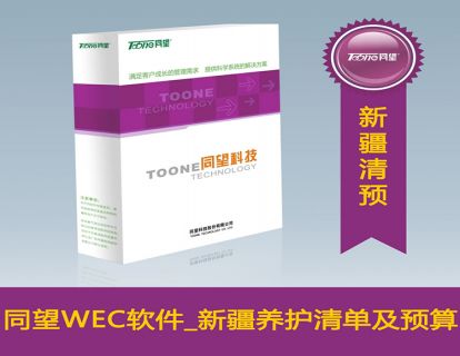 天博TB·体育综合WECOST工程造价管理软件_新疆公路工程养护清单及预算V10